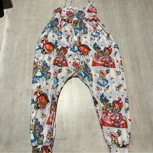 Alice in Wonderland Printed Jumpsuit